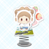 ZJSTV Keep Running Chibi-Style Bouncy Standee 2.0