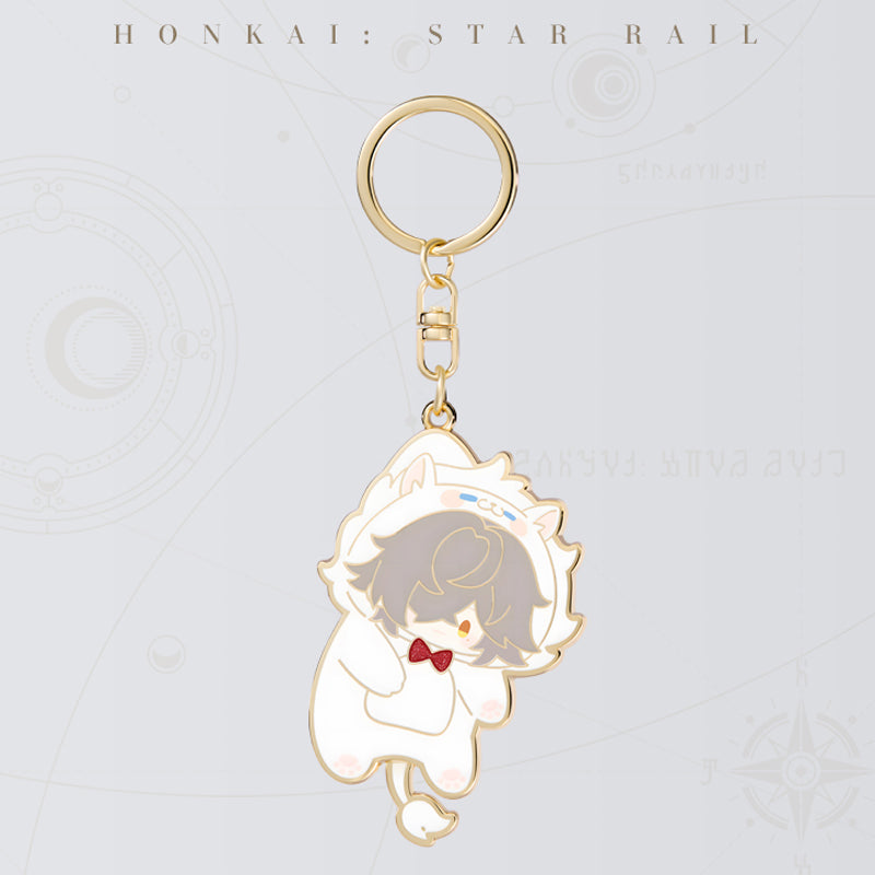 Pre-order Honkai: Star Rail Q-version Metal Pendant Boys' Dormitory Series