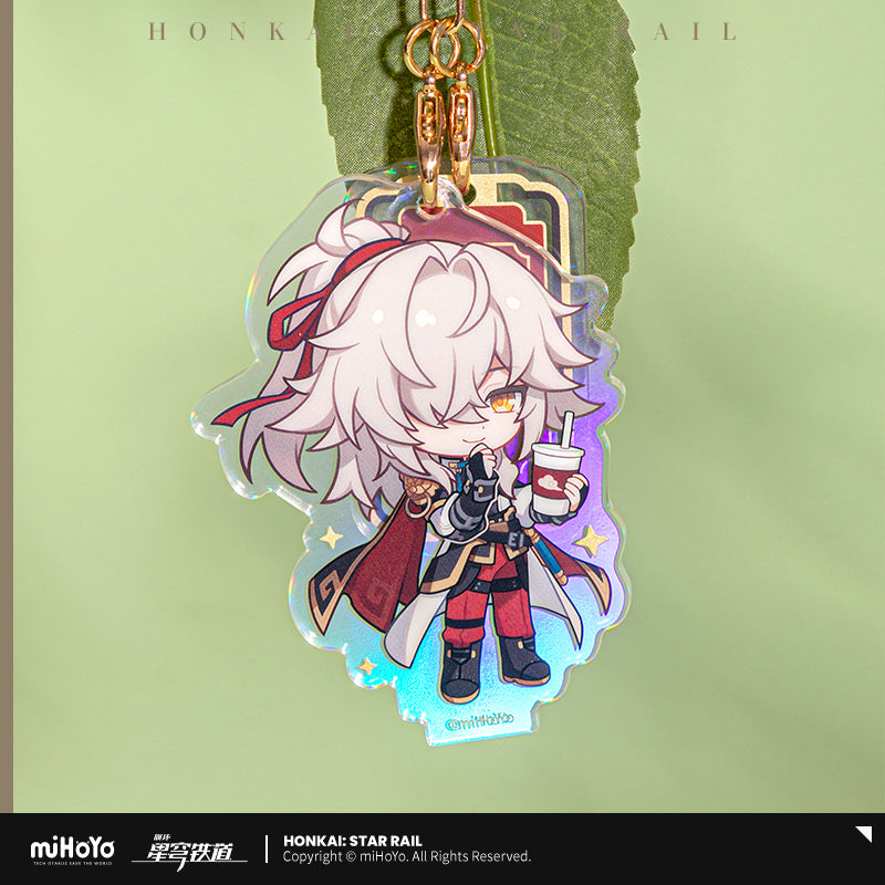 Honkai: Star Rail Chibi Acrylic Hanging Ornament Train Travel Series