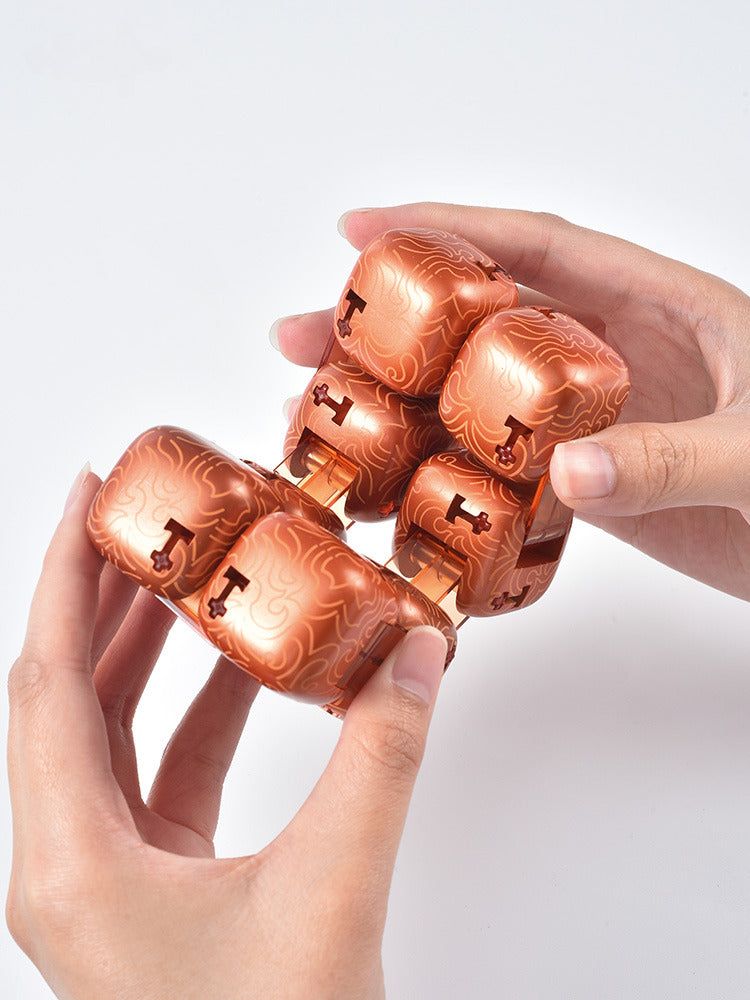 Genshin Impact Fingertip Block Puzzle Toys Hypostasis Series