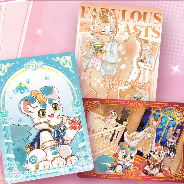 Fabulous Beasts Anime Collection Cards Limited Edition Cards