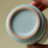 Ru Kiln Celadon Tea Cup - Sky-Blue Crackle Glaze Bamboo Section Design Chinese Heritage Craft
