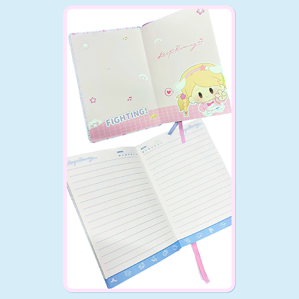 ZJSTV Keep Running KEEP & FUN series Pocket Journal Notebook