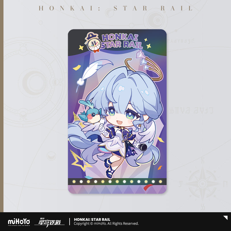 Honkai: Star Rail Chibi Laser Collectible Card Set Autumn Festival Series