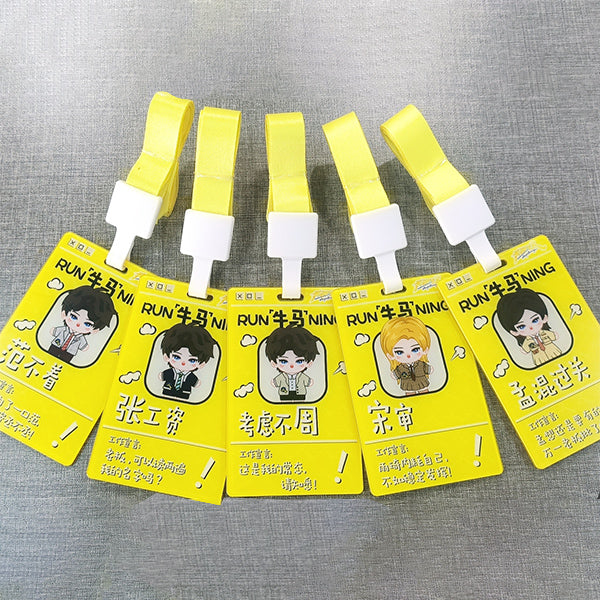 ZJSTV Keep Running Official Merch – RMan Badge Holder (Random)