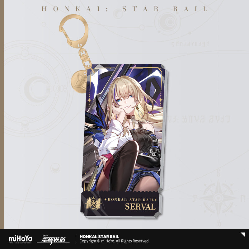 Honkai: Star Rail Acrylic Pendant - The Erudition