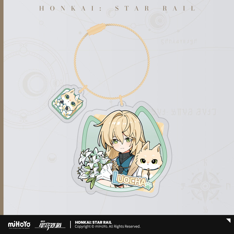 Honkai: Star Rail Acrylic Pendant Little Kitten Series