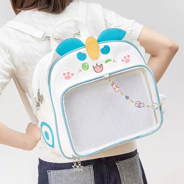 Fabulous Beasts Dual-purpose Bag Pipi Backpack PU Shoulder bag