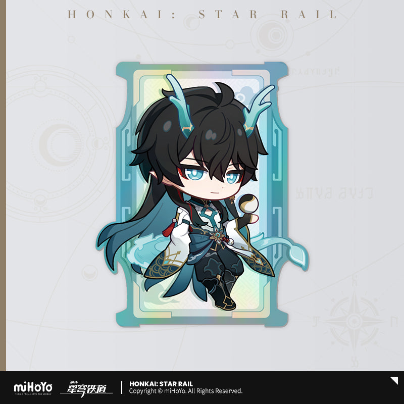 Honkai: Star Rail Chibi Laser Collectible CardTrain Travel Series