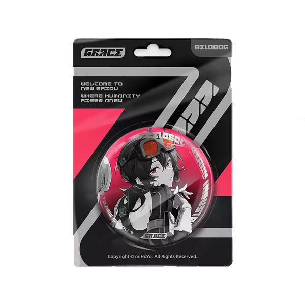 Zenless Zone Zero Reflective Badge Belobog Heavy Industries