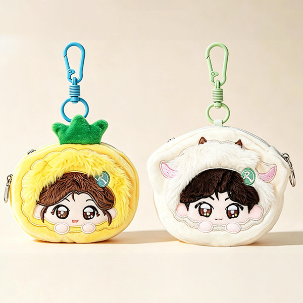 ZJSTV Keep Running Mini Coin Pouch