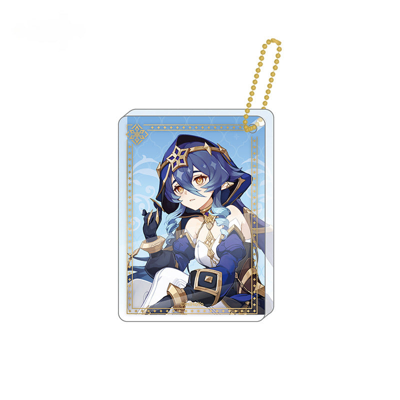 Genshin Impact Character Thick Acrylic Pendant