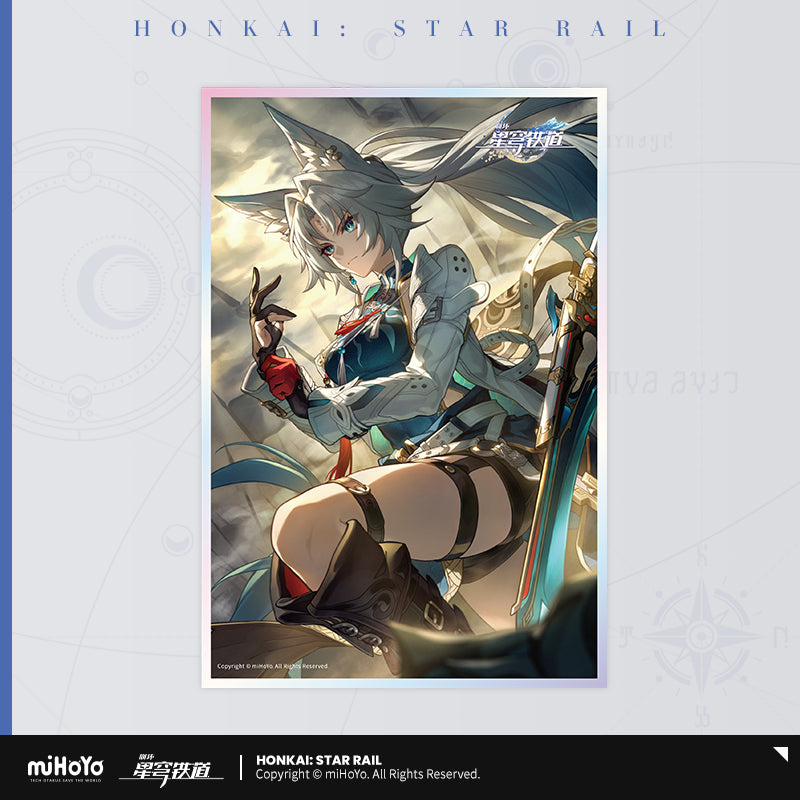 Honkai: Star Rail Acrylic Colored Paper Light Cone Series