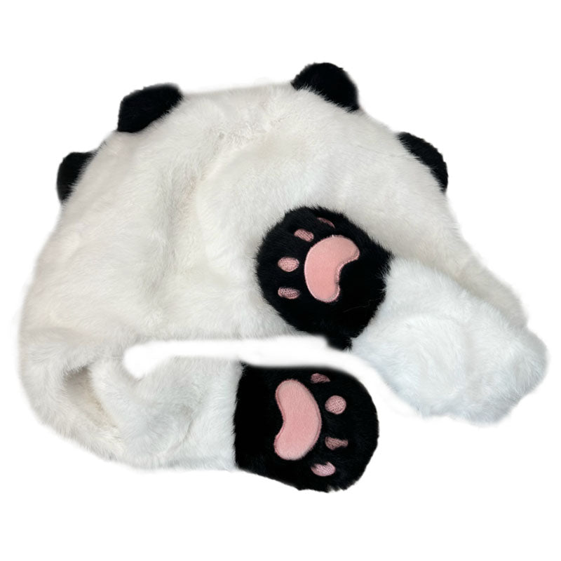 CCTV iPanda plush panda hat-soft and warm
