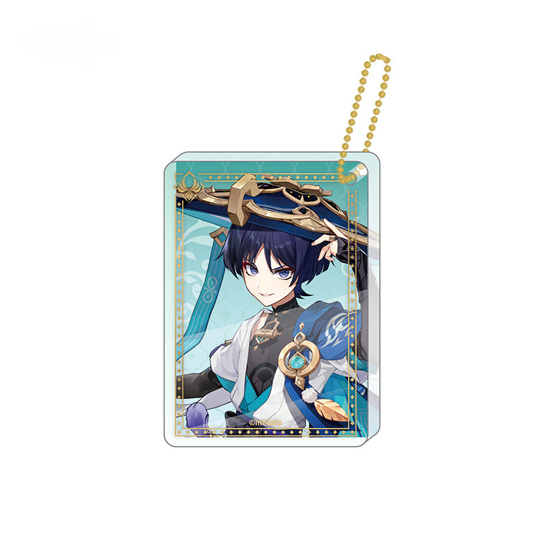 Genshin Impact Character Thick Acrylic Pendant