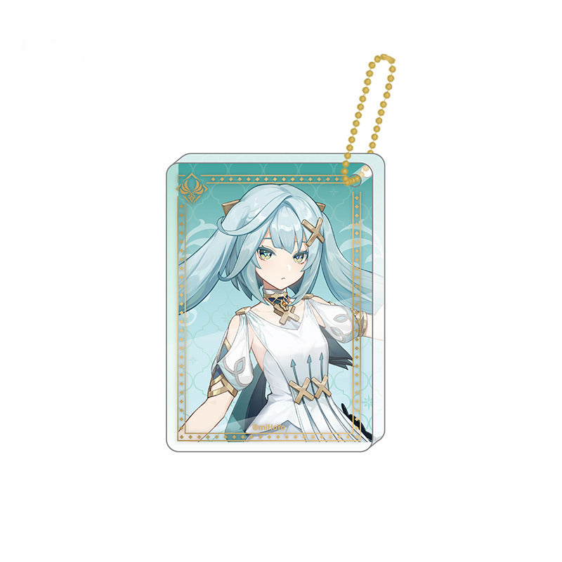 Genshin Impact Character Thick Acrylic Pendant