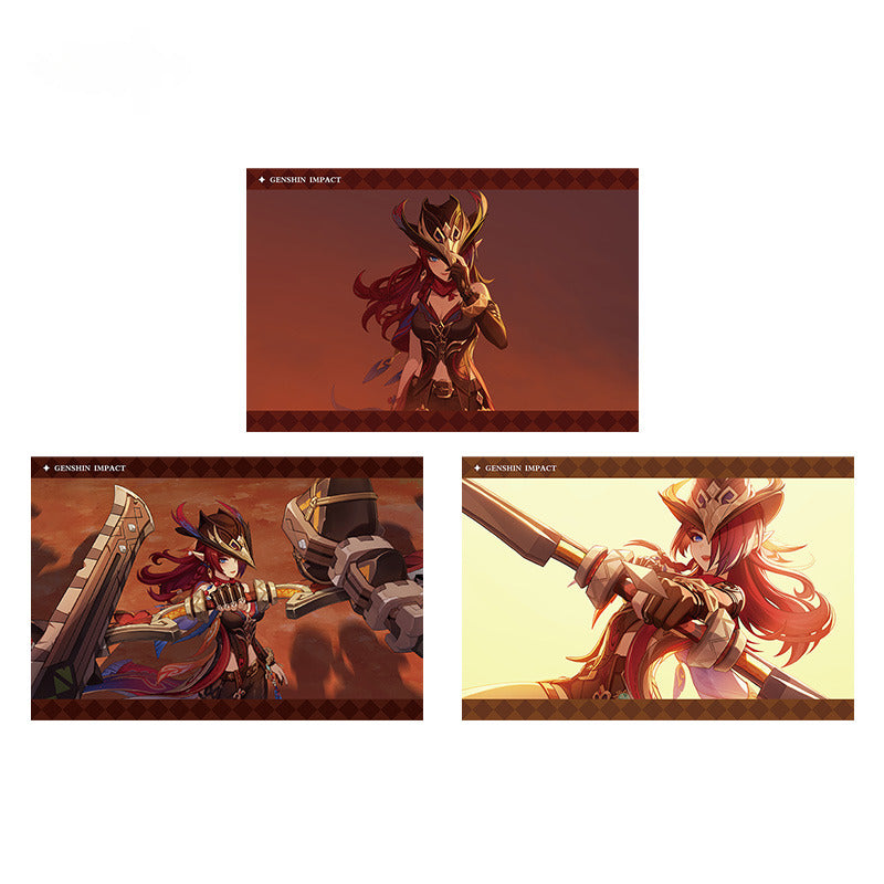 Genshin Impact Photo Card Album Character PV Series