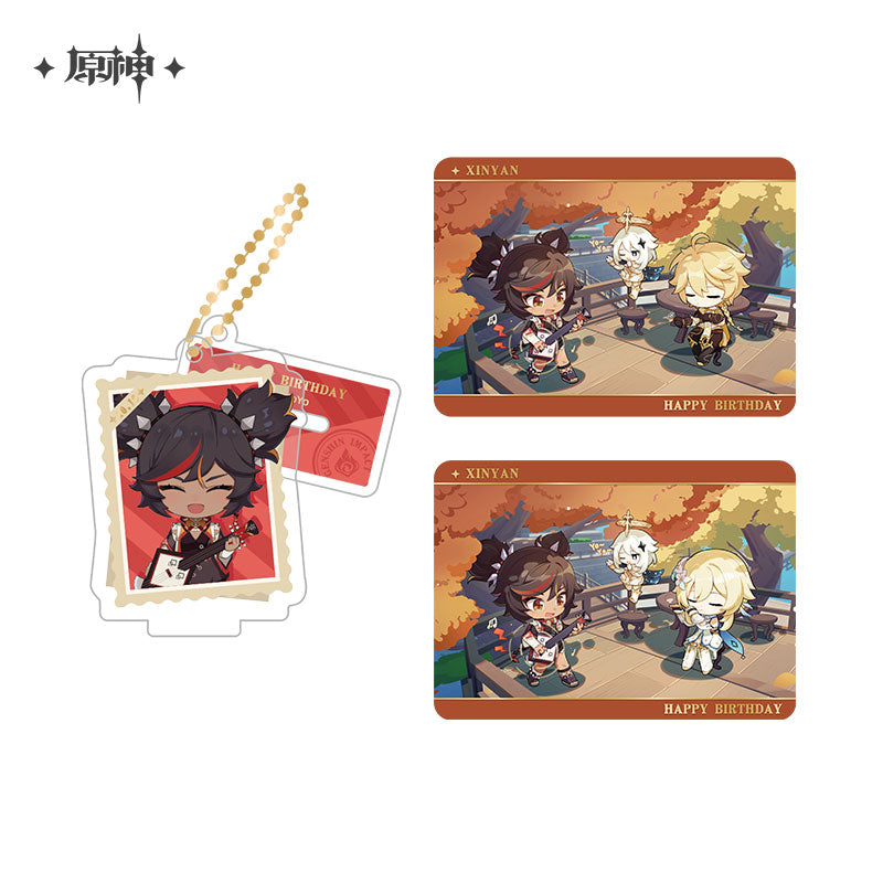 Genshin Impact Character Standee Collection Card Set Taking Pictures Recounting Good Times Series
