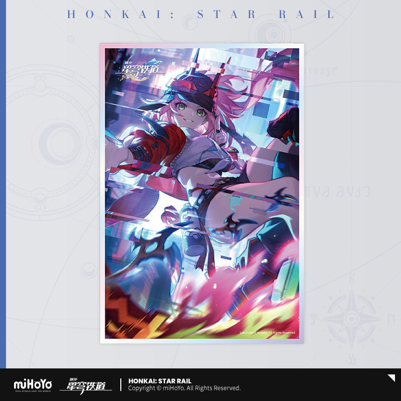 Honkai: Star Rail Acrylic Colored Paper Light Cone Series