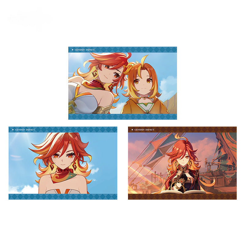 Genshin Impact Photo Card Album Character PV Series