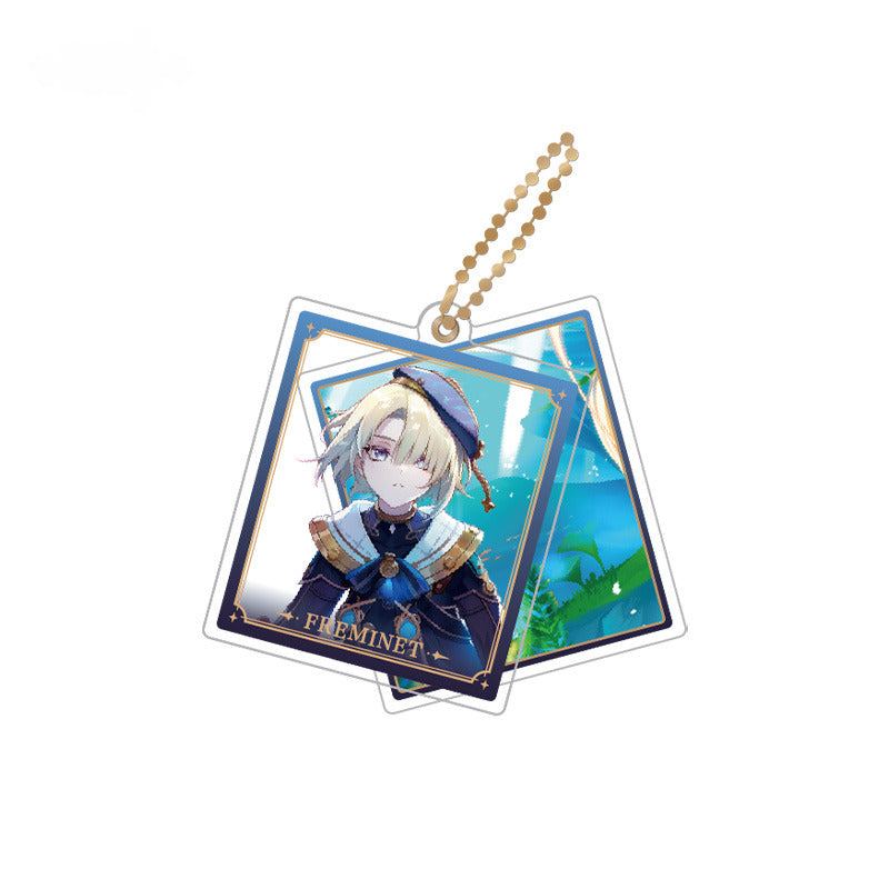 Genshin Impact Double Panel Acrylic Pendant