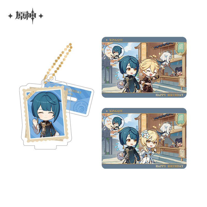 Genshin Impact Character Standee Collection Card Set Taking Pictures Recounting Good Times Series