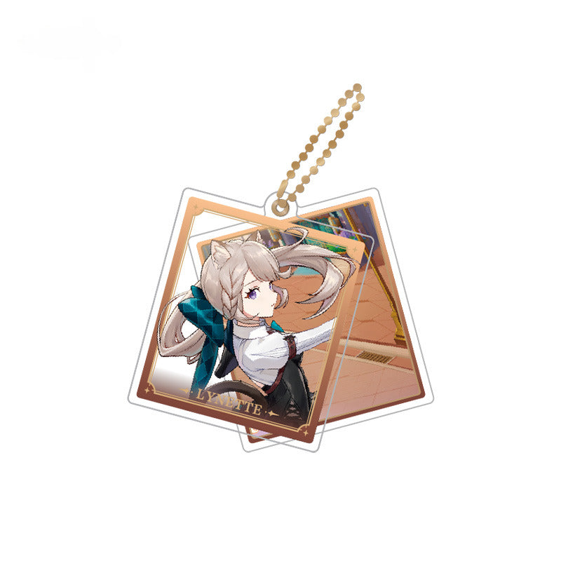 Genshin Impact Double Panel Acrylic Pendant