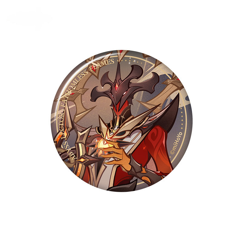 Genshin Impact Badge Genius Invokation TCG Tournament Series