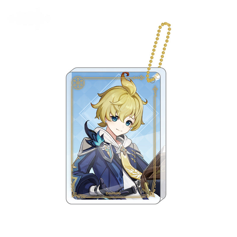 Genshin Impact Character Thick Acrylic Pendant