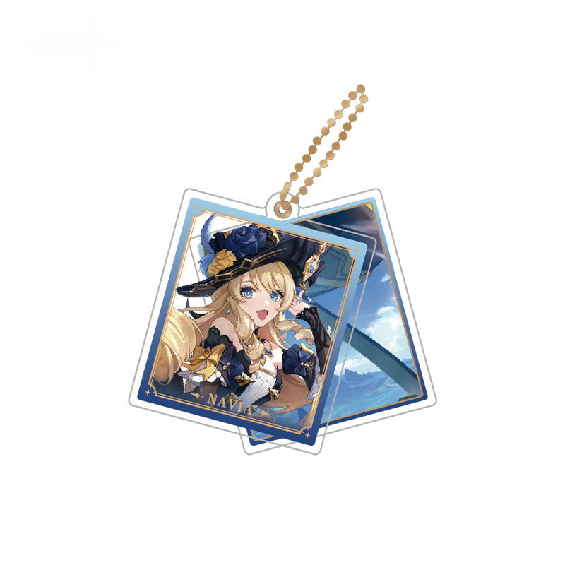 Genshin Impact Double Panel Acrylic Pendant
