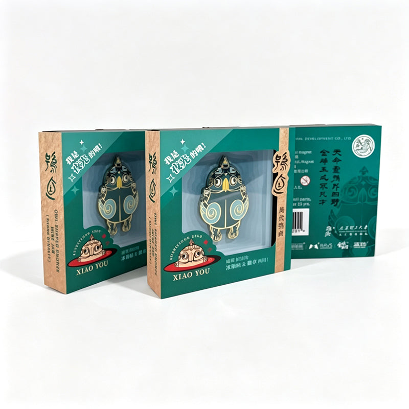 Shanxi Museum Bronze Collection Fridge Magnets Badges