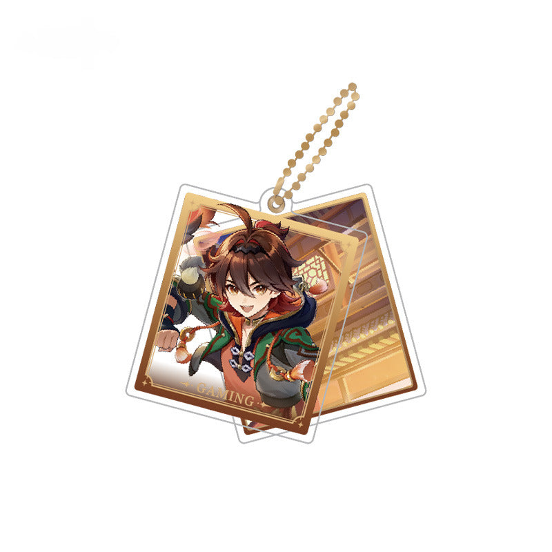 Genshin Impact Double Panel Acrylic Pendant