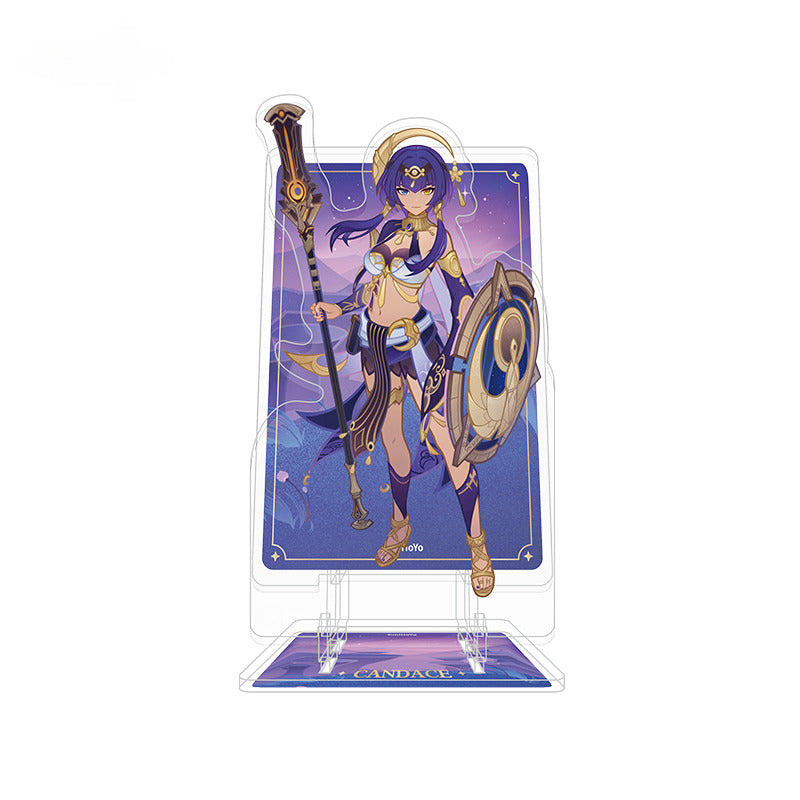 Genshin Impact Acrylic Phone Stand Genius Invokation TCG Tournament Series