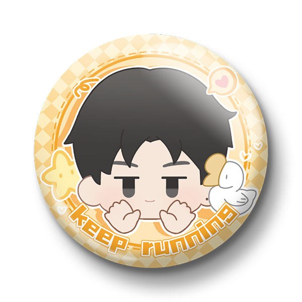 ZJSTV Keep Running Official Merch – Benben Sparkle Badge (Blind Box Edition)