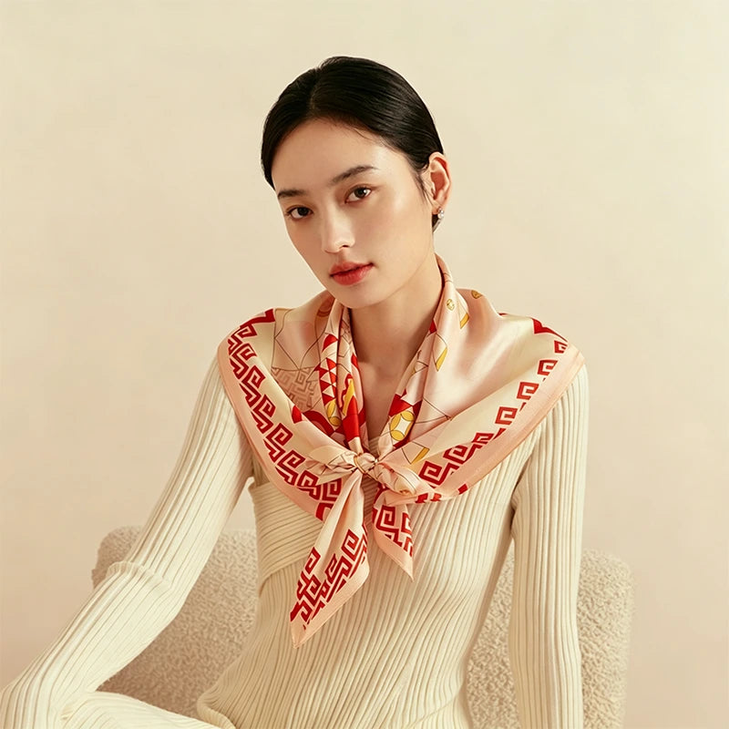 Galloping Horizon Jacquard Scarf