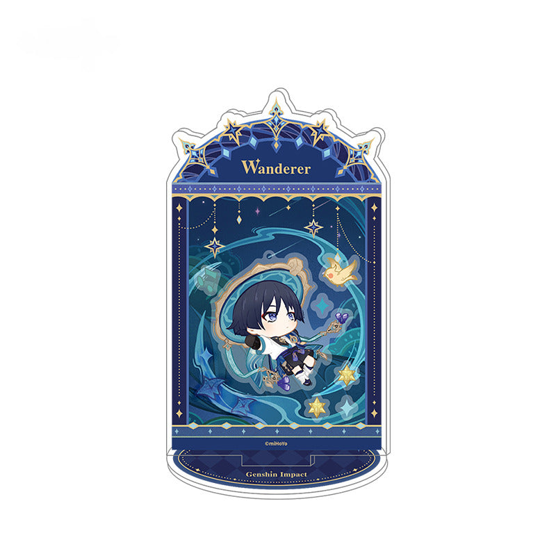 Genshin Impact Acrylic Shaker Set Stand Starlight Letter Series