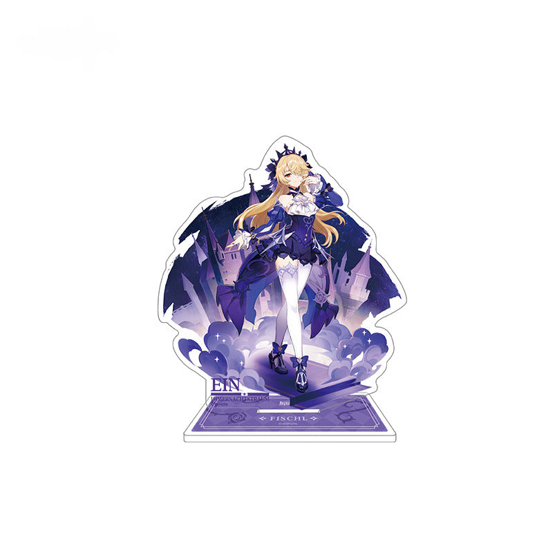 Genshin Impact Badge Standee Teyvat Style Series