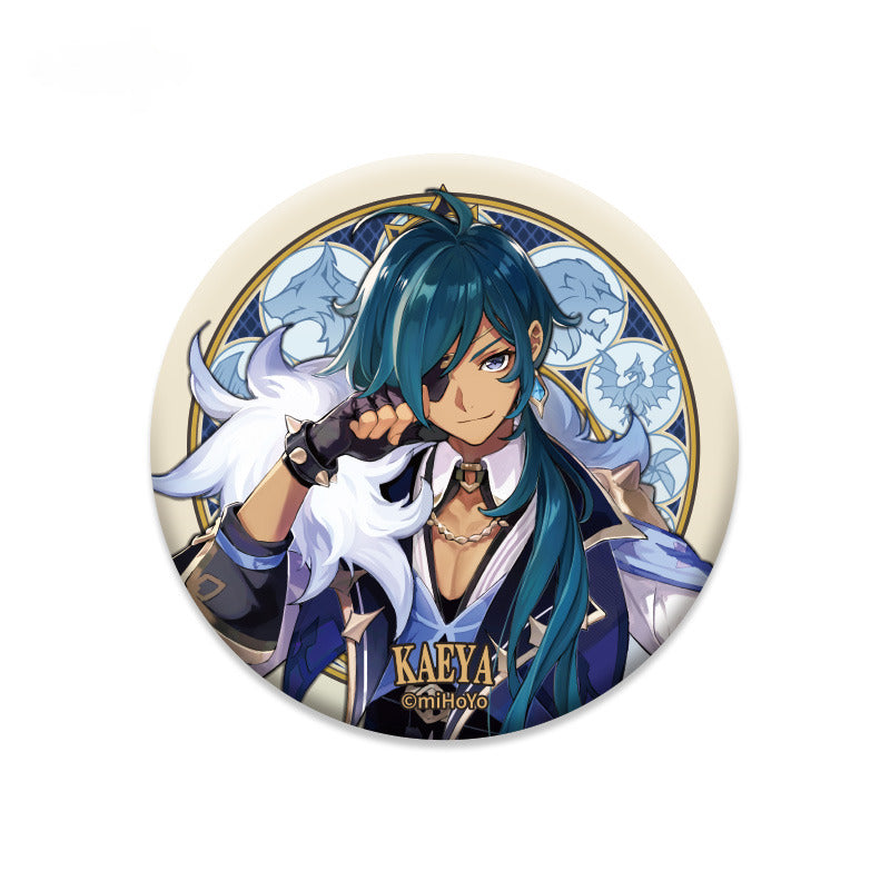 Genshin Impact Badge Mondstadt Theme