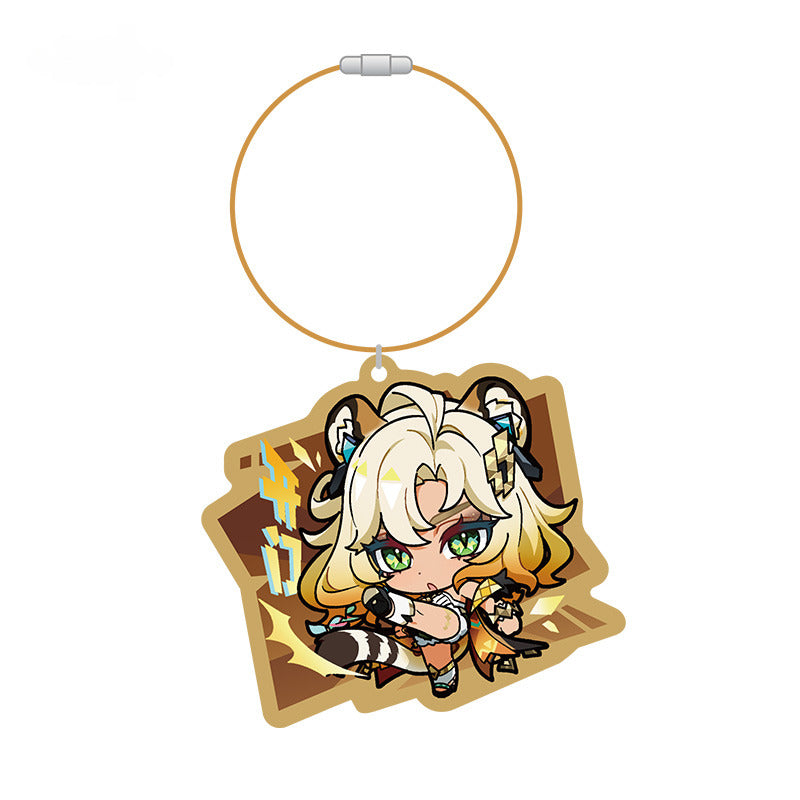 Genshin Impact Chibi Emoticon Series Acrylic Pendant