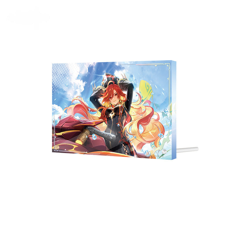Genshin Impact Thick Acrylic Ornament