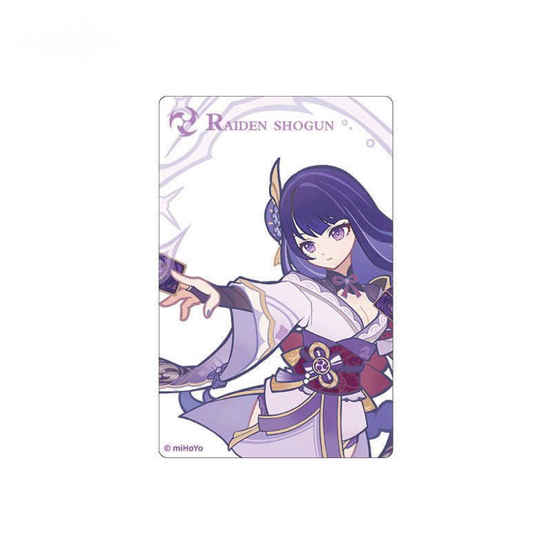 Genshin Impact Acrylic Transparent Card Genius Invokation TCG Duel Event Series