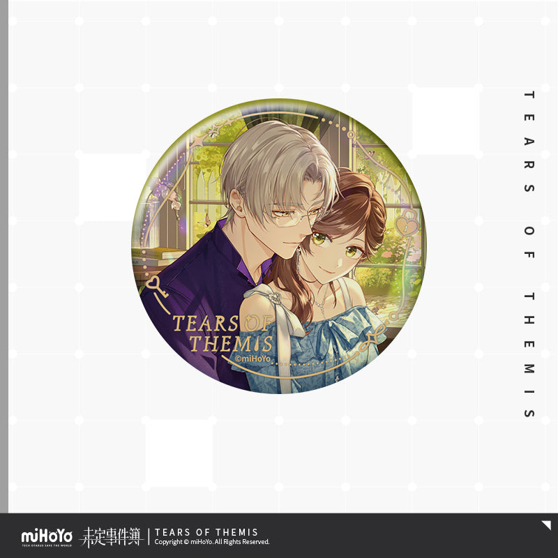 Tears of Themis Where The Heart Series Double-Person Tinplate Badge