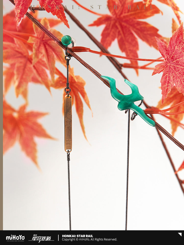 Honkai: Star Rail Ear Clips Necklace Rail Dan Heng Themed Impression Series