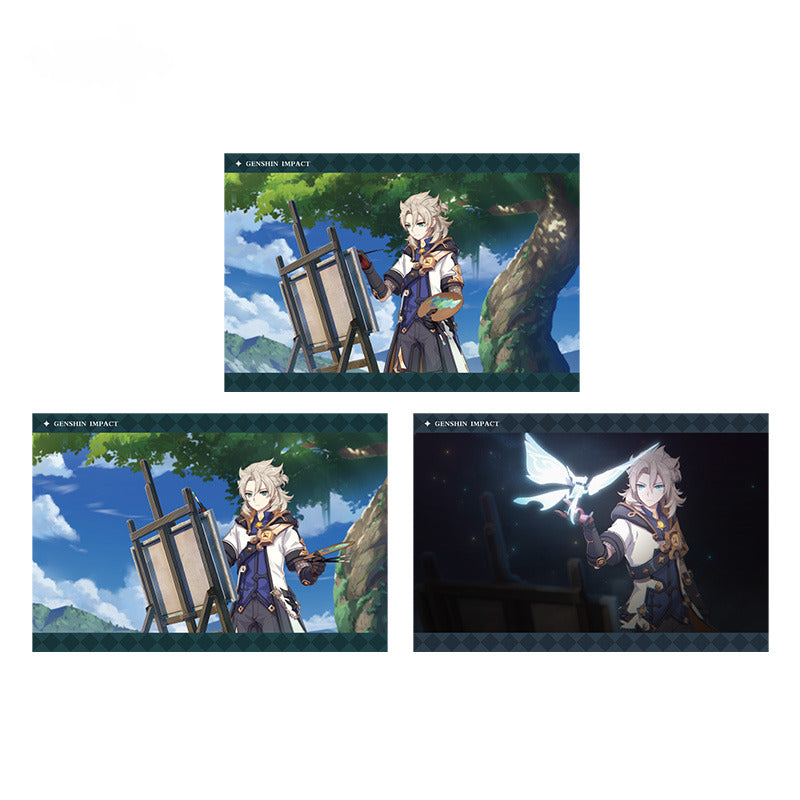 Genshin Impact Photo Card Album Character PV Series