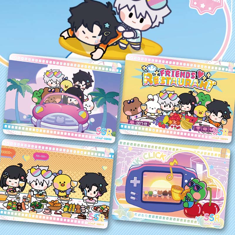 Link Click x LINE FRIENDS Collaboration Collectible Card 1 Box