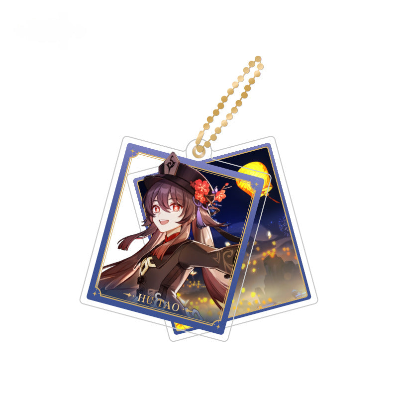 Genshin Impact Double Panel Acrylic Pendant