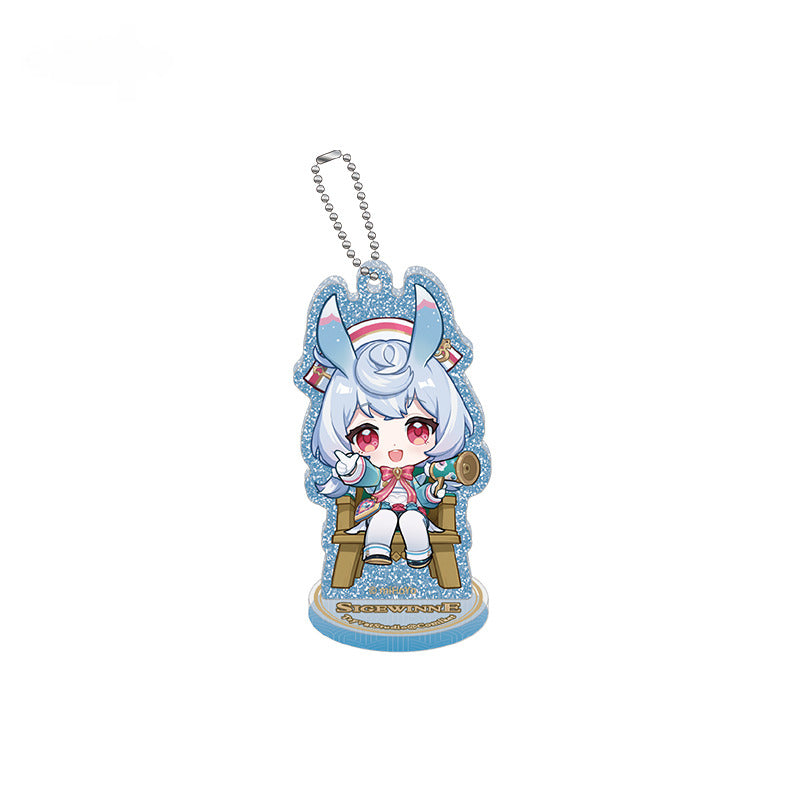 Genshin Impact Standee Pendant Mouse Pad Teyvat Photo Fun Series