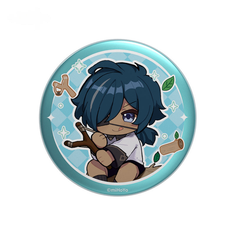Genshin Impact Badge Childhood Dream and Treasure Theme