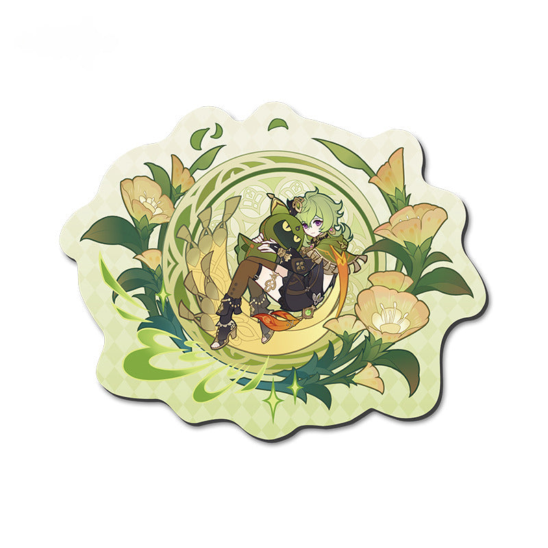 Genshin Impact Small-shaped Mouse Pad Windblume's Breath Theme
