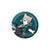 Genshin Impact Badge Fatui Theme